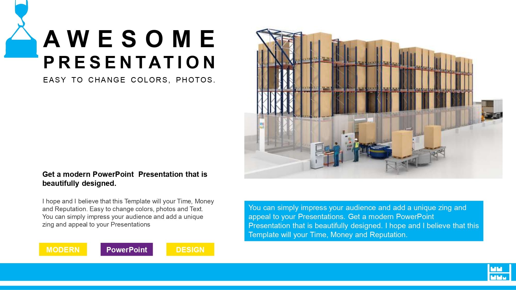 Almacén Plantilla PowerPoint