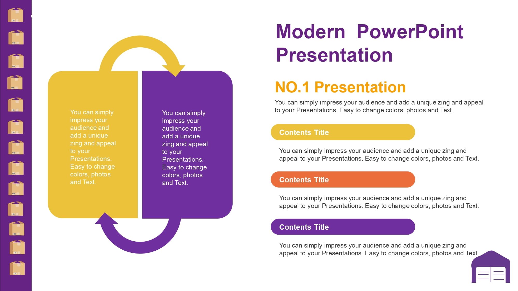 Almacén Plantilla PowerPoint