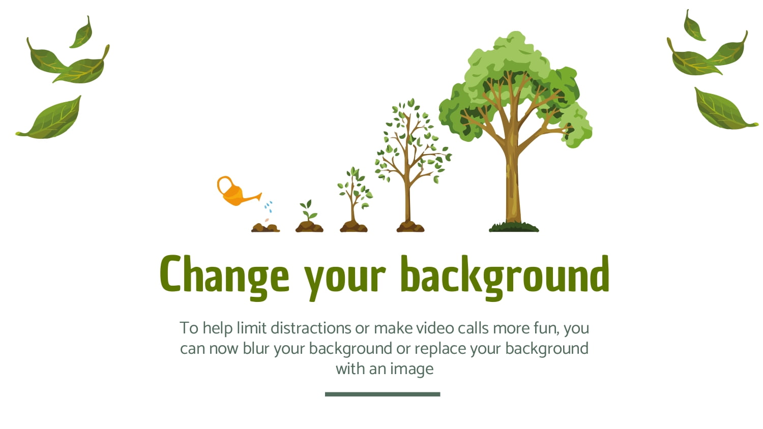 Arboles Plantilla PowerPoint