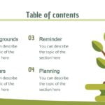 Arboles Plantilla PowerPoint