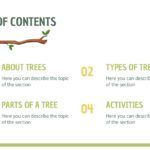 Arboles Plantilla PowerPoint