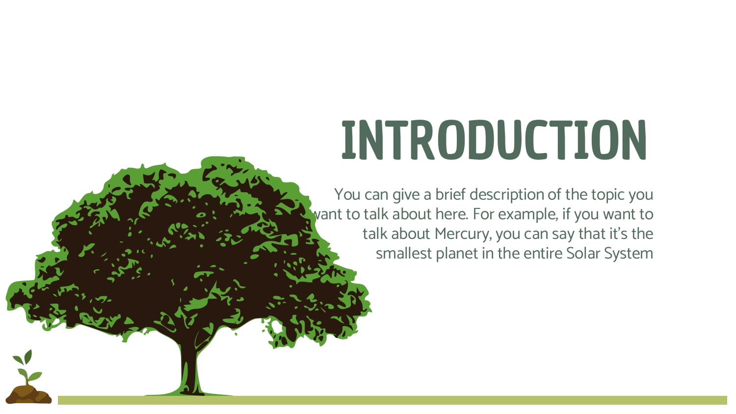 Arboles Plantilla PowerPoint