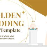 Bodas de Oro Plantilla PowerPoint