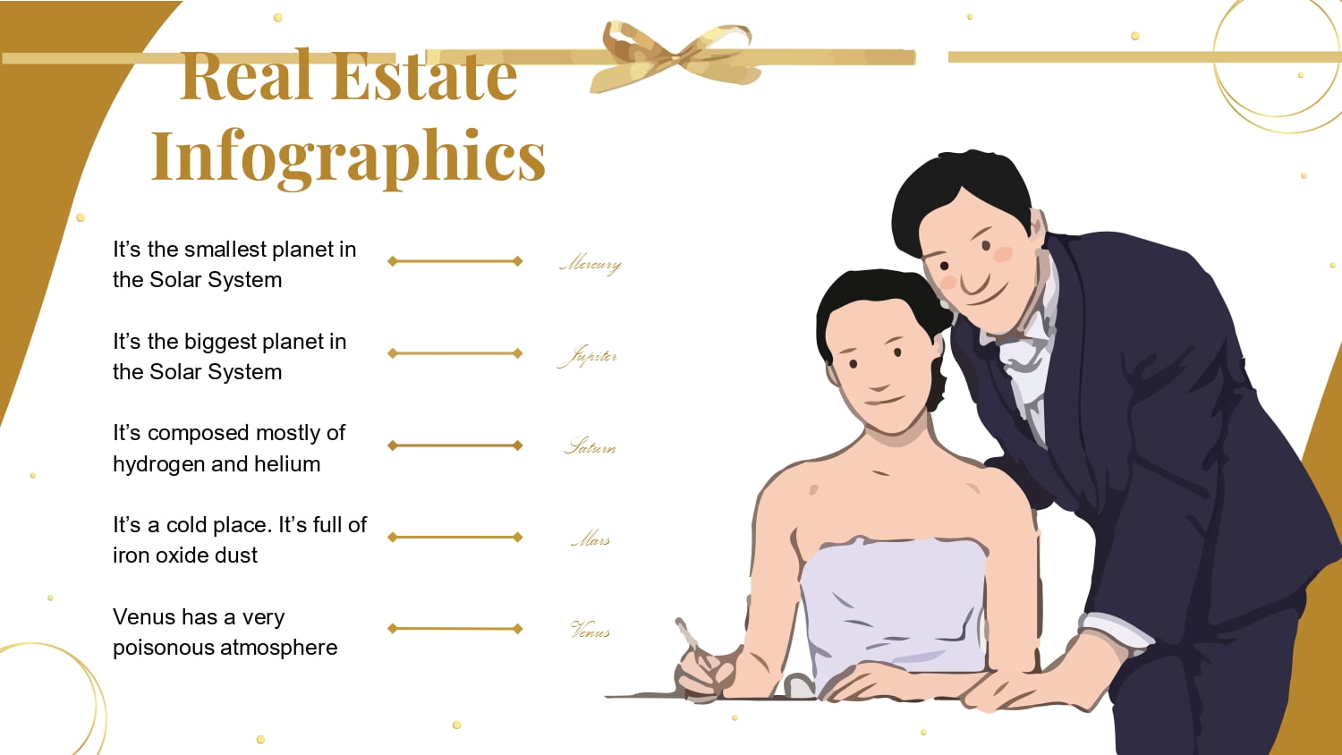 Bodas de Oro Plantilla PowerPoint