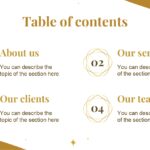 Bodas de Oro Plantilla PowerPoint