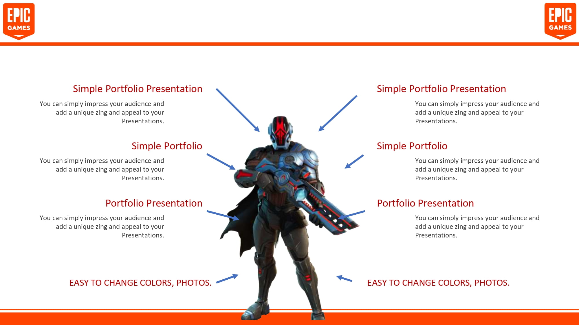 Fortnite Plantilla PowerPoint