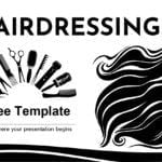 Peluquería Plantilla PowerPoint