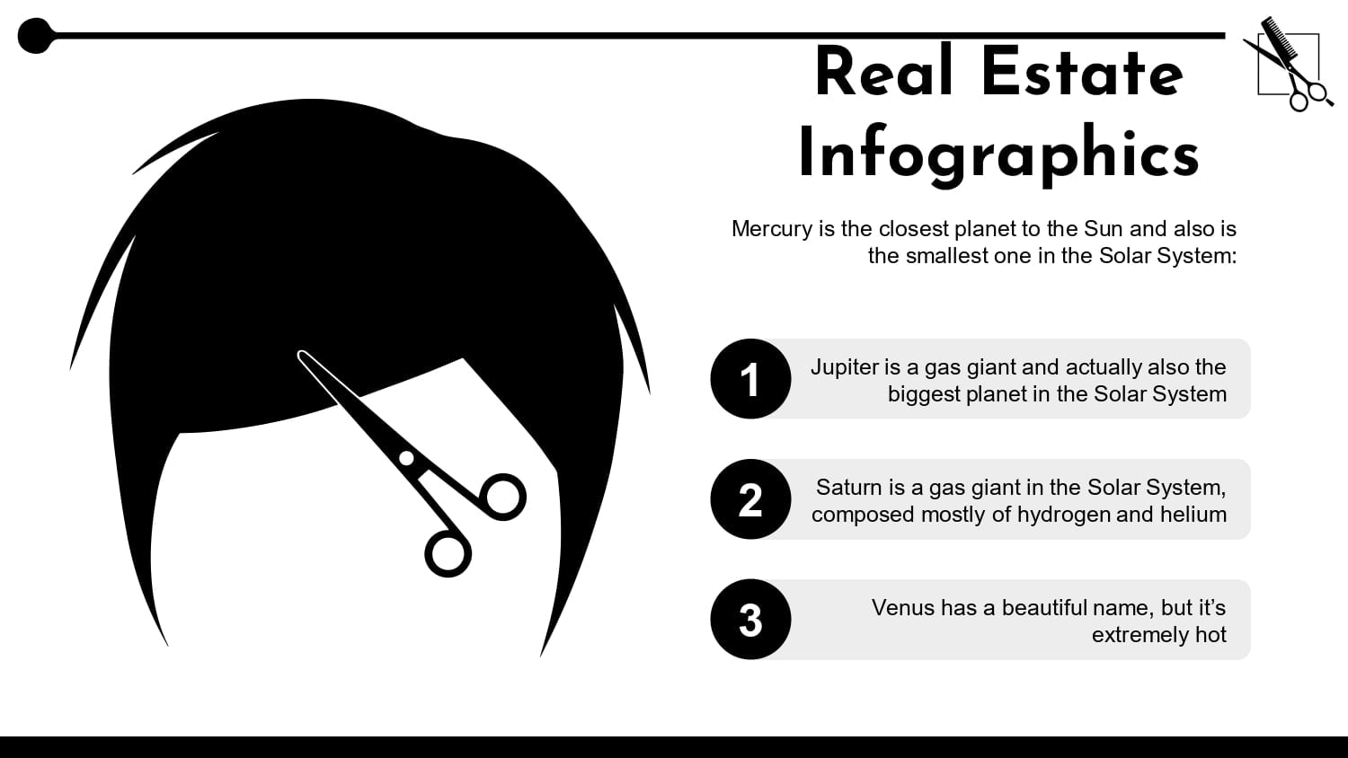 Peluquería Plantilla PowerPoint