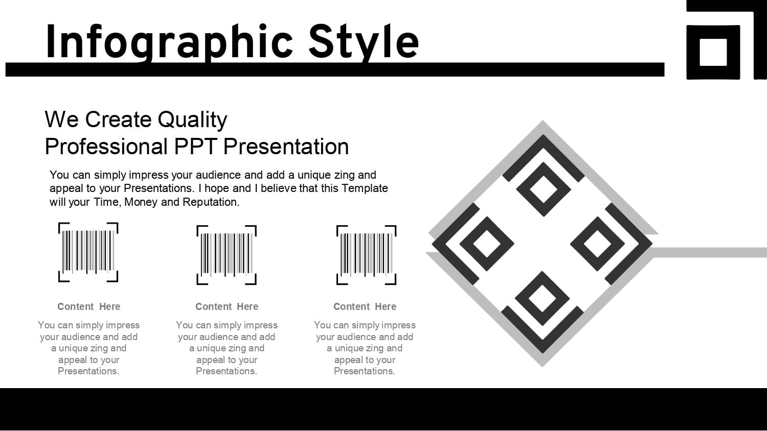 QR Plantilla PowerPoint