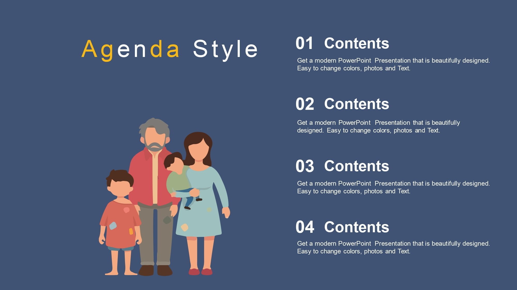 Pobreza Plantilla PowerPoint
