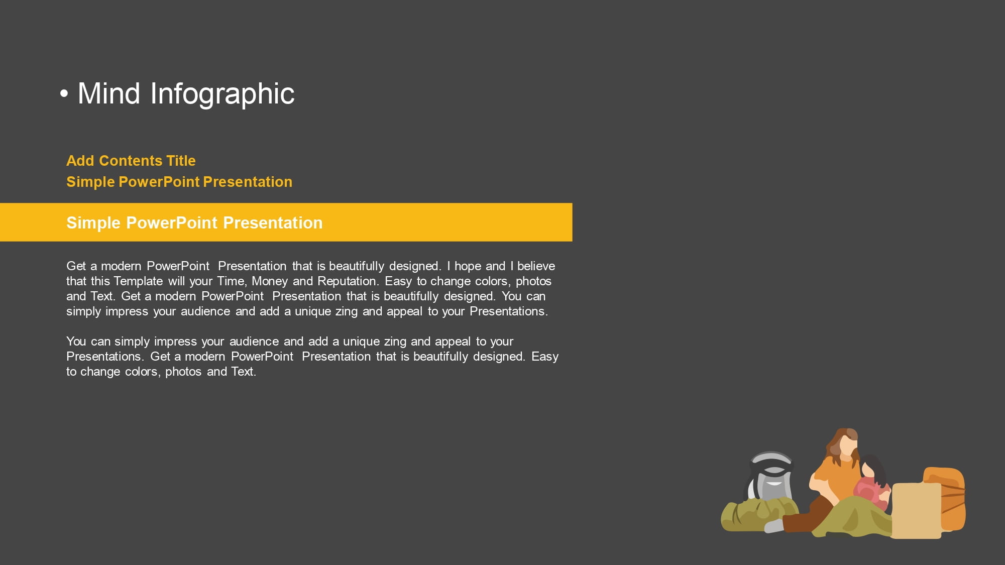 Pobreza Plantilla PowerPoint