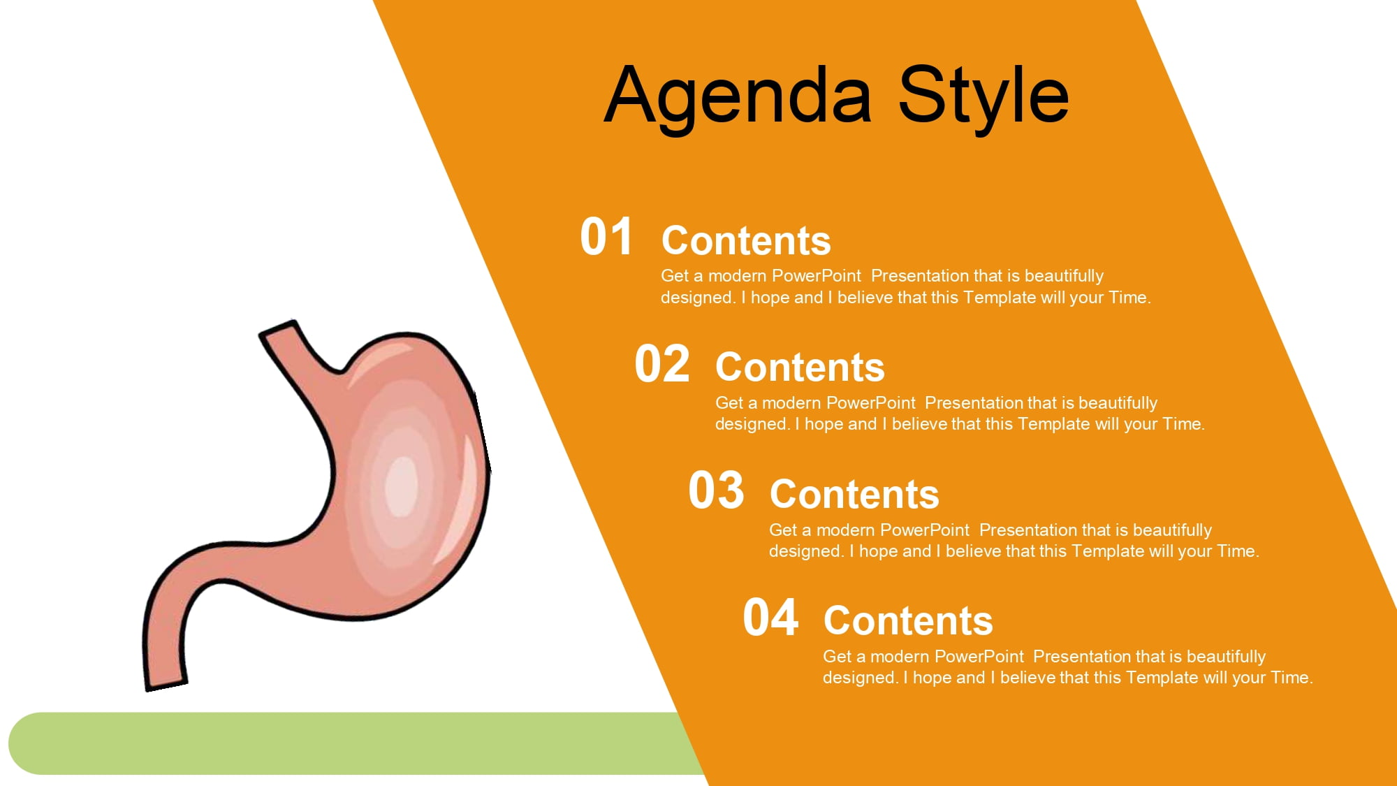 Estomago Plantilla PowerPoint