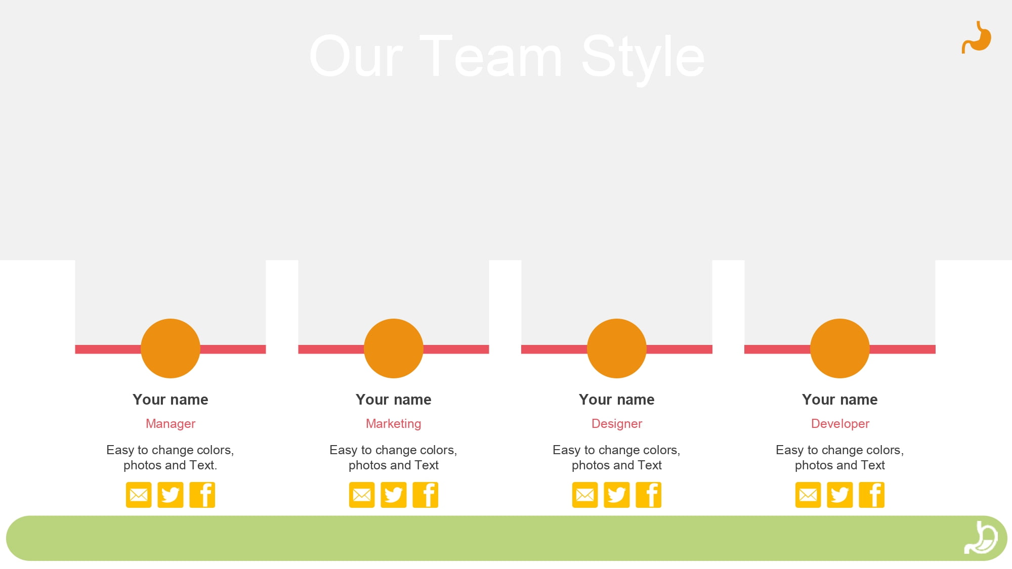 Estomago Plantilla PowerPoint