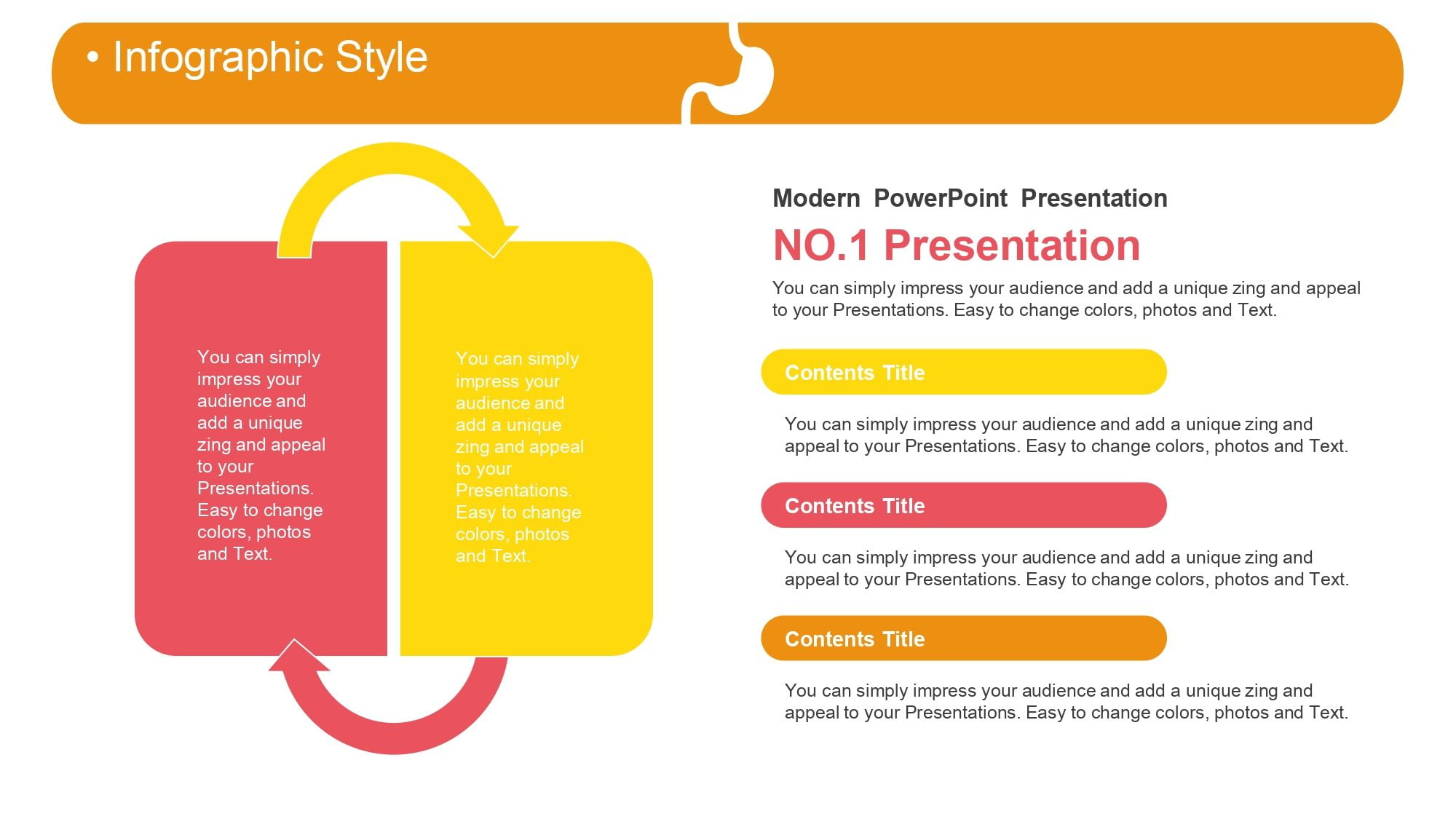 Estomago Plantilla PowerPoint