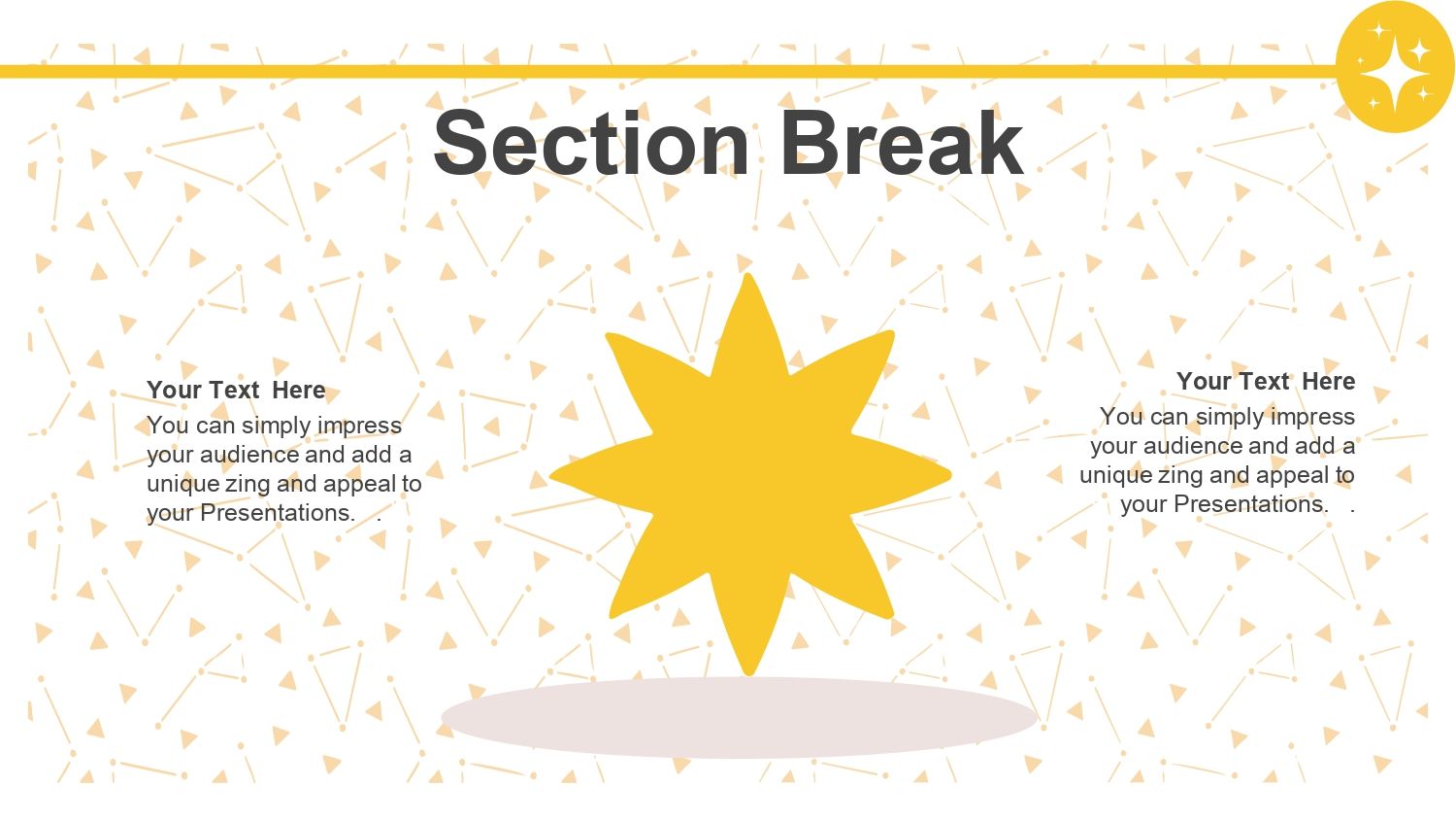 Estrellas Plantilla PowerPoint