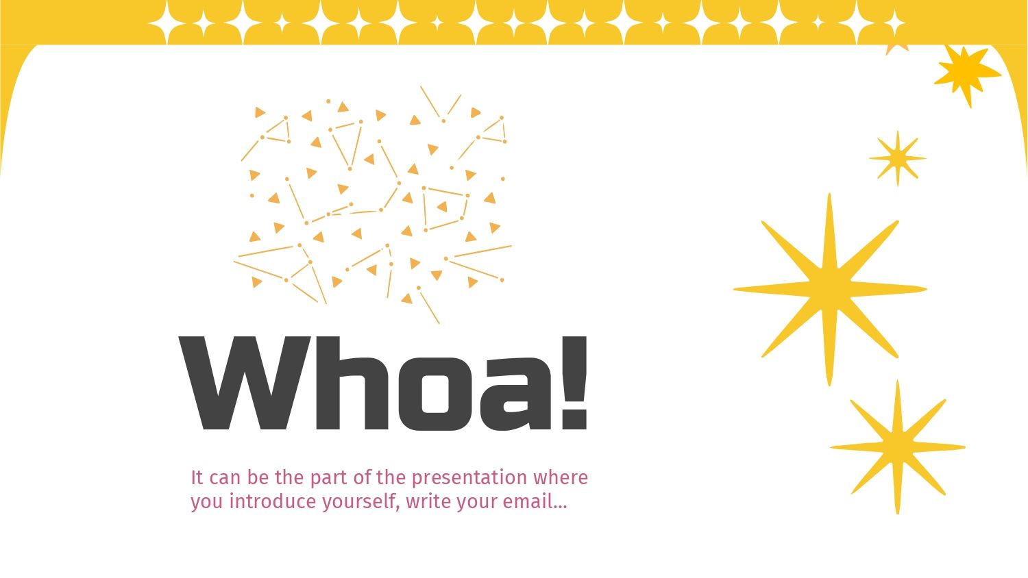 Estrellas Plantilla PowerPoint