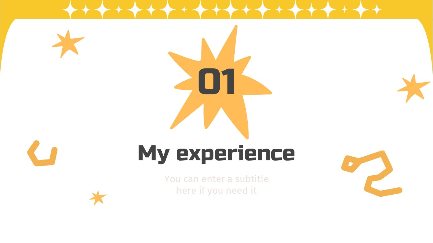 Estrellas Plantilla PowerPoint