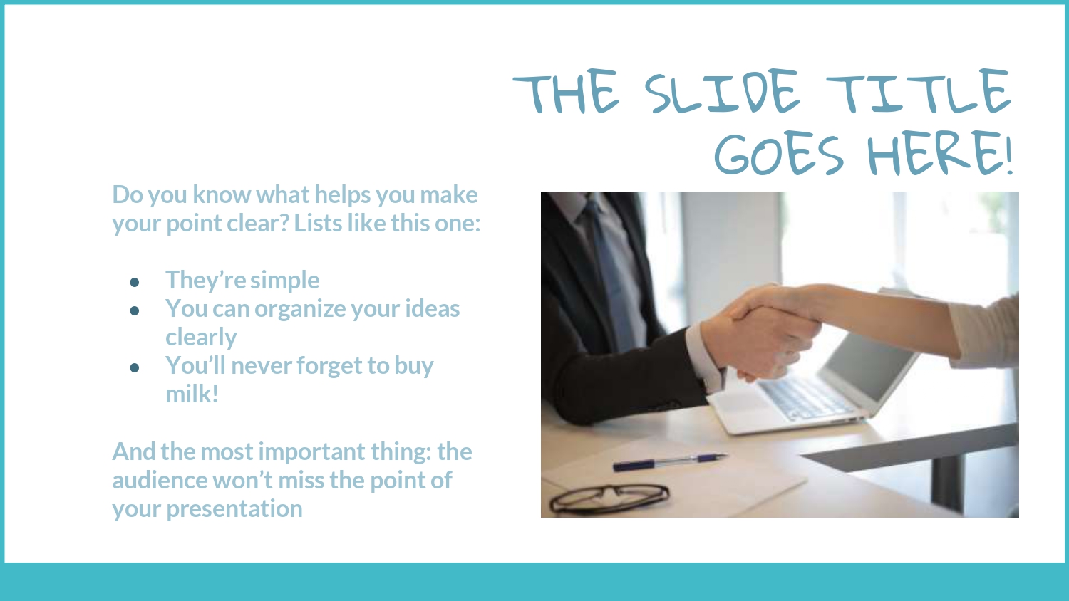 Saludos y Despedidas Plantilla PowerPoint