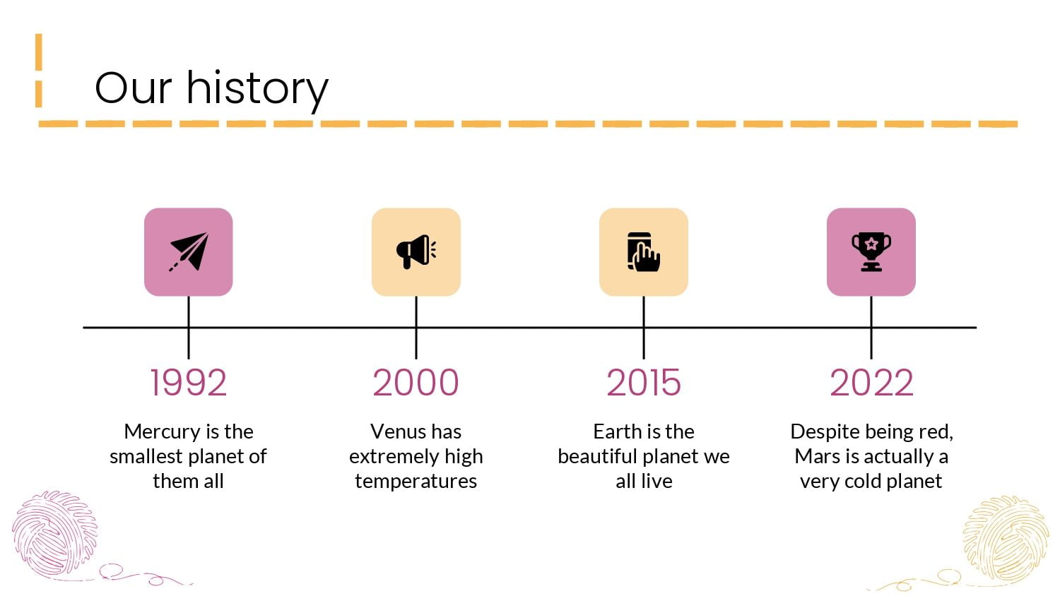 Tejido de Punto Plantilla PowerPoint