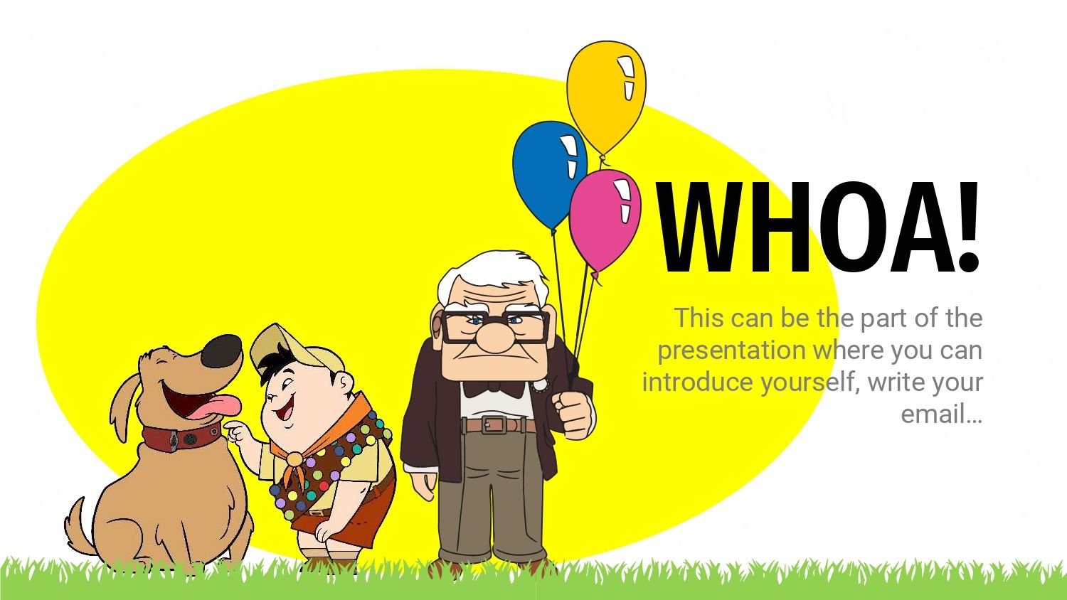 Plantilla PowerPoint de UP
