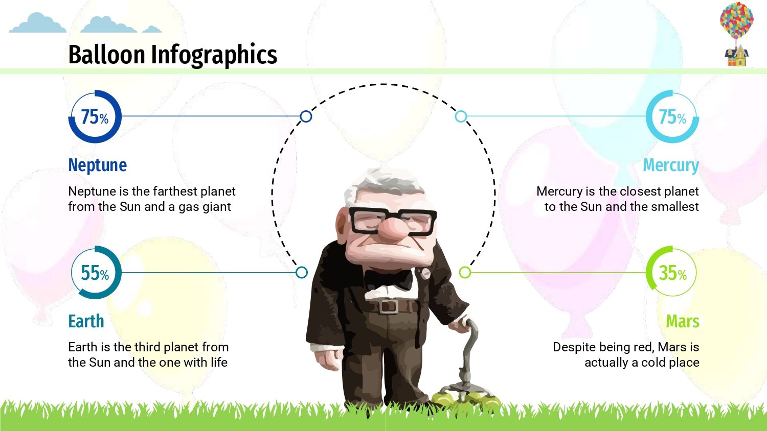 Plantilla PowerPoint de UP