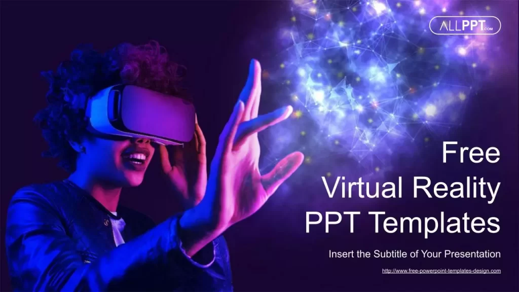 Realidad Virtual Plantilla PowerPoint