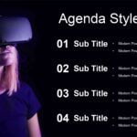 Realidad Virtual Plantilla PowerPoint