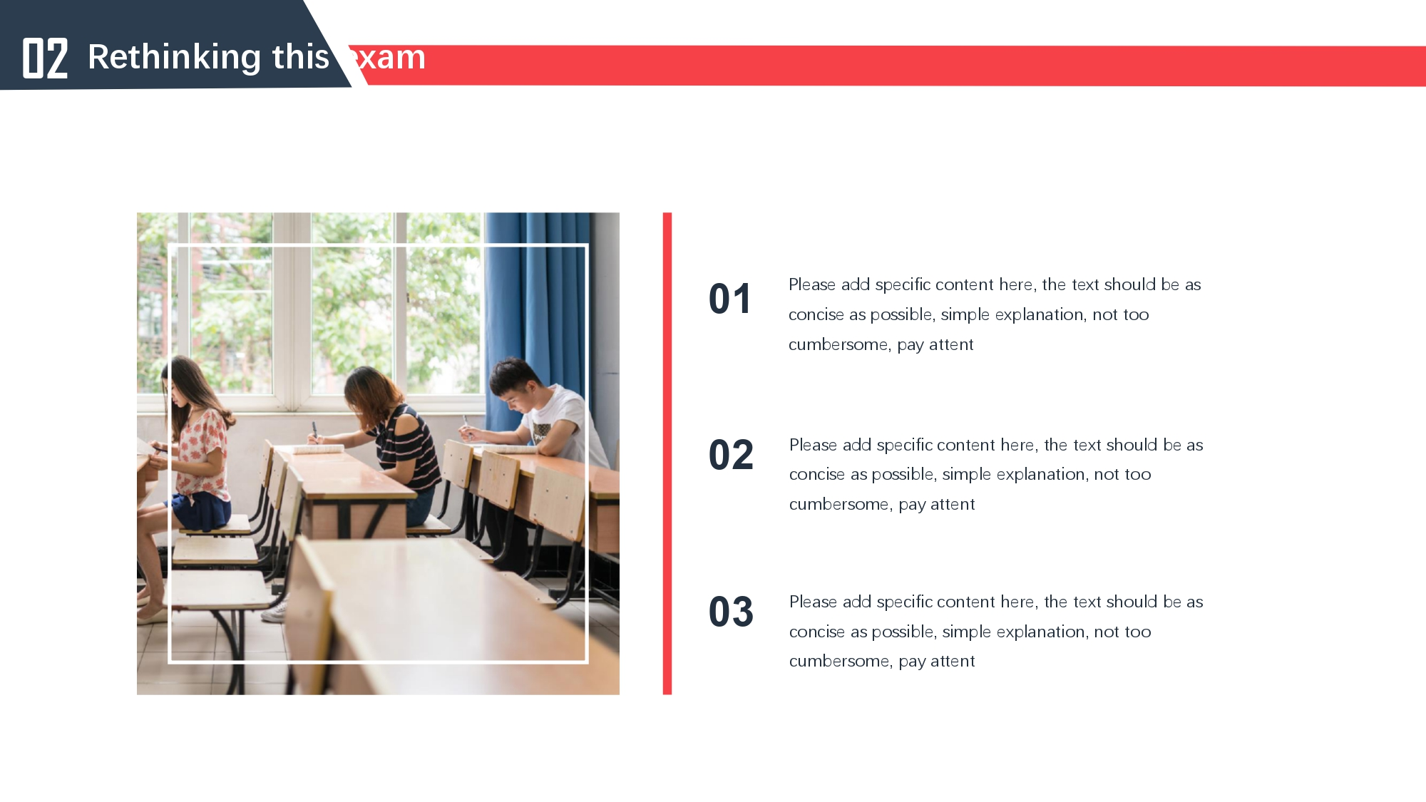 Azul con Rojo Plantilla PowerPoint