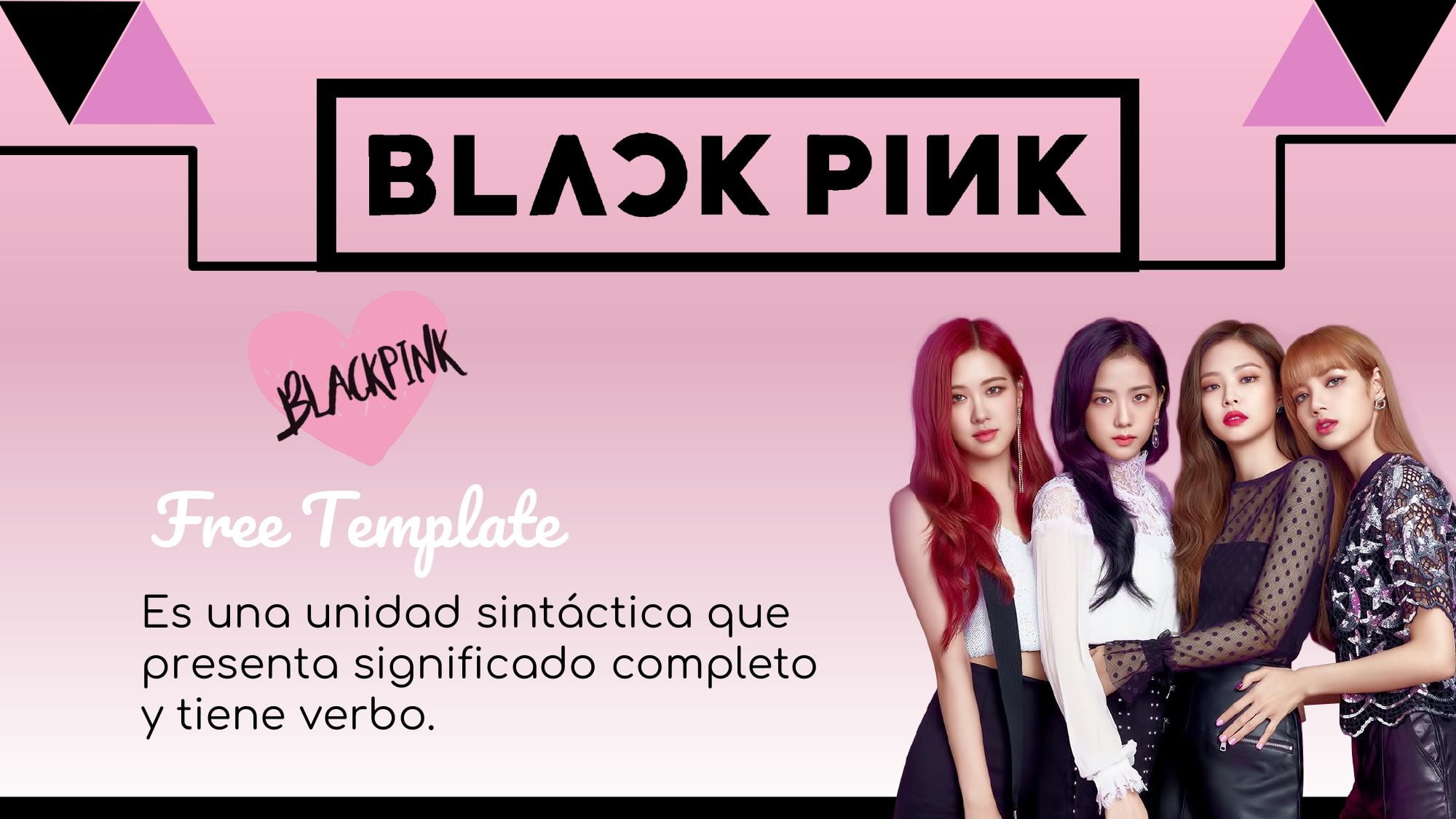 Blackpink Plantillas PowerPoint
