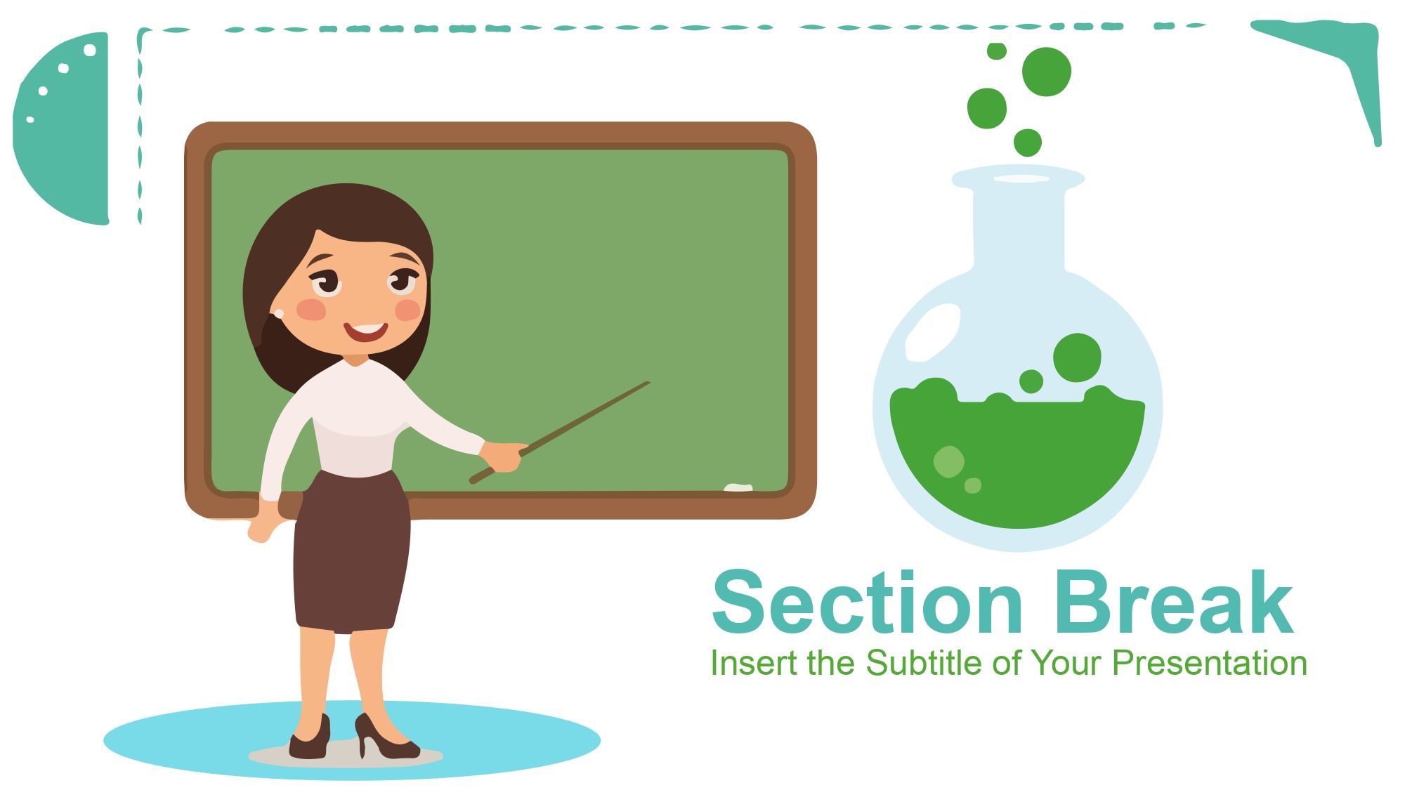 Clases de Ciencias Naturales Plantilla PowerPoint