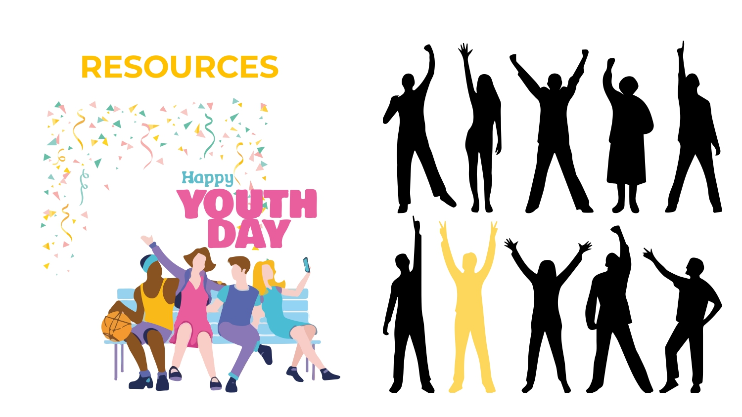 Dia de la Juventud Plantilla PowerPoint