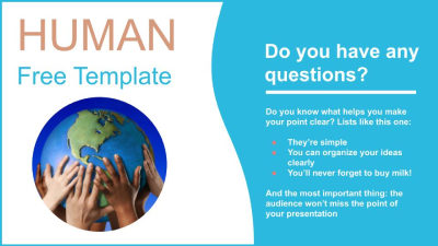 Humanidad Plantilla PowerPoint