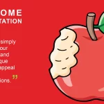 Manzanas Plantilla PowerPoint