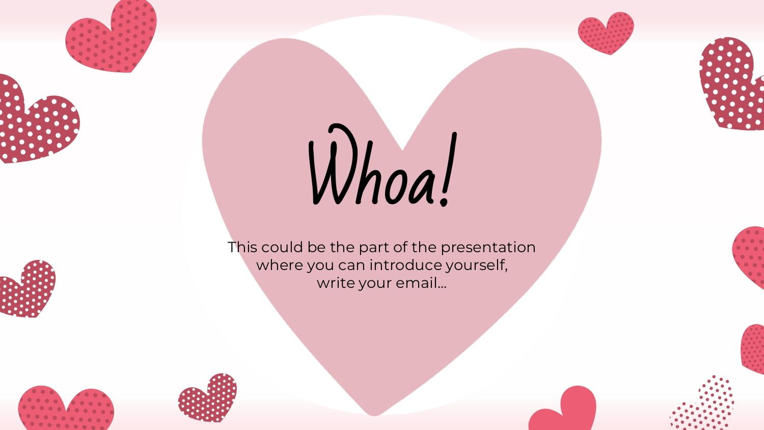 Plantilla PowerPoint Romántico