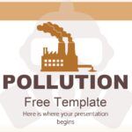 Plantilla PowerPoint de Contaminación