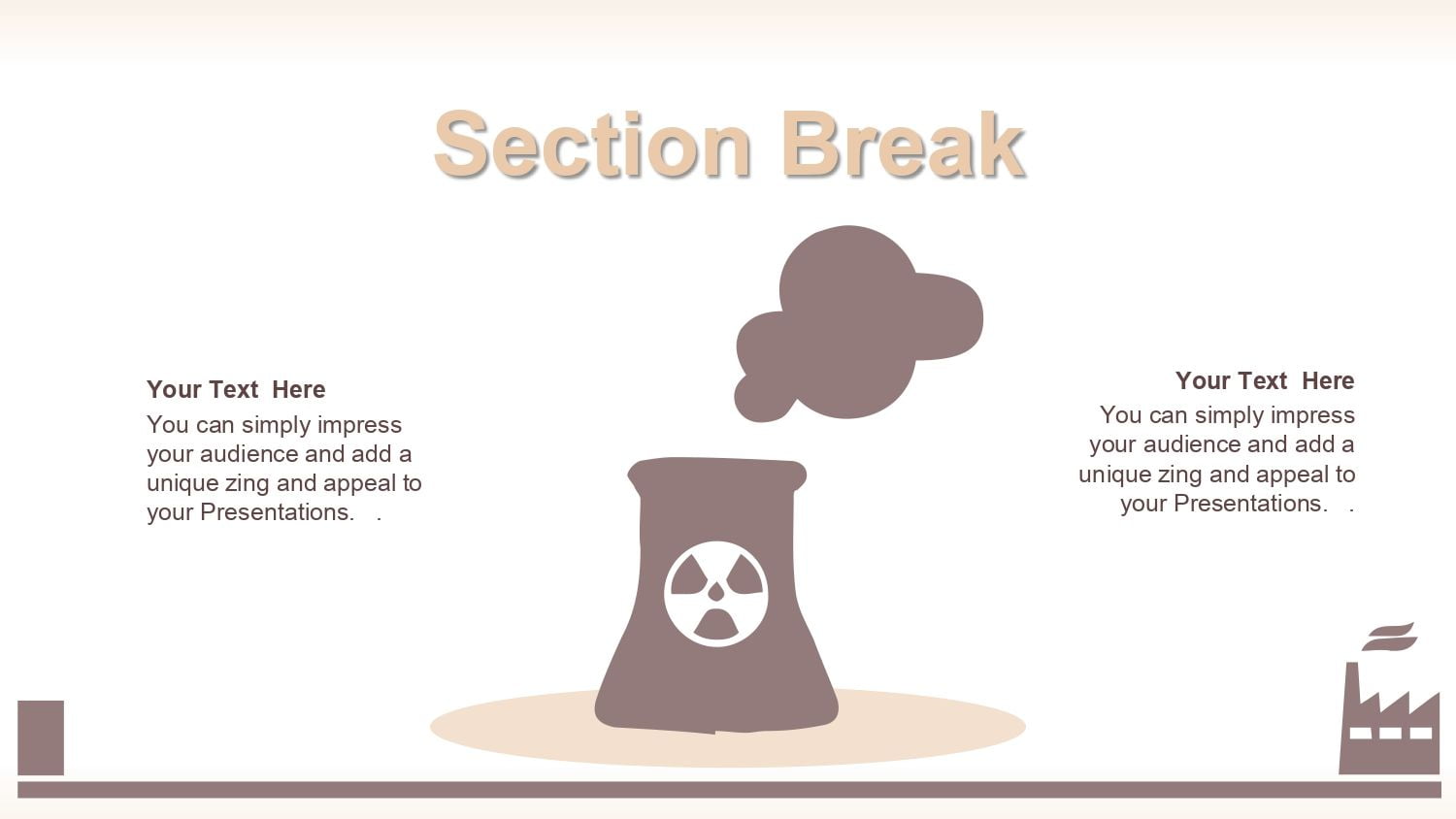 Plantilla PowerPoint de Contaminación