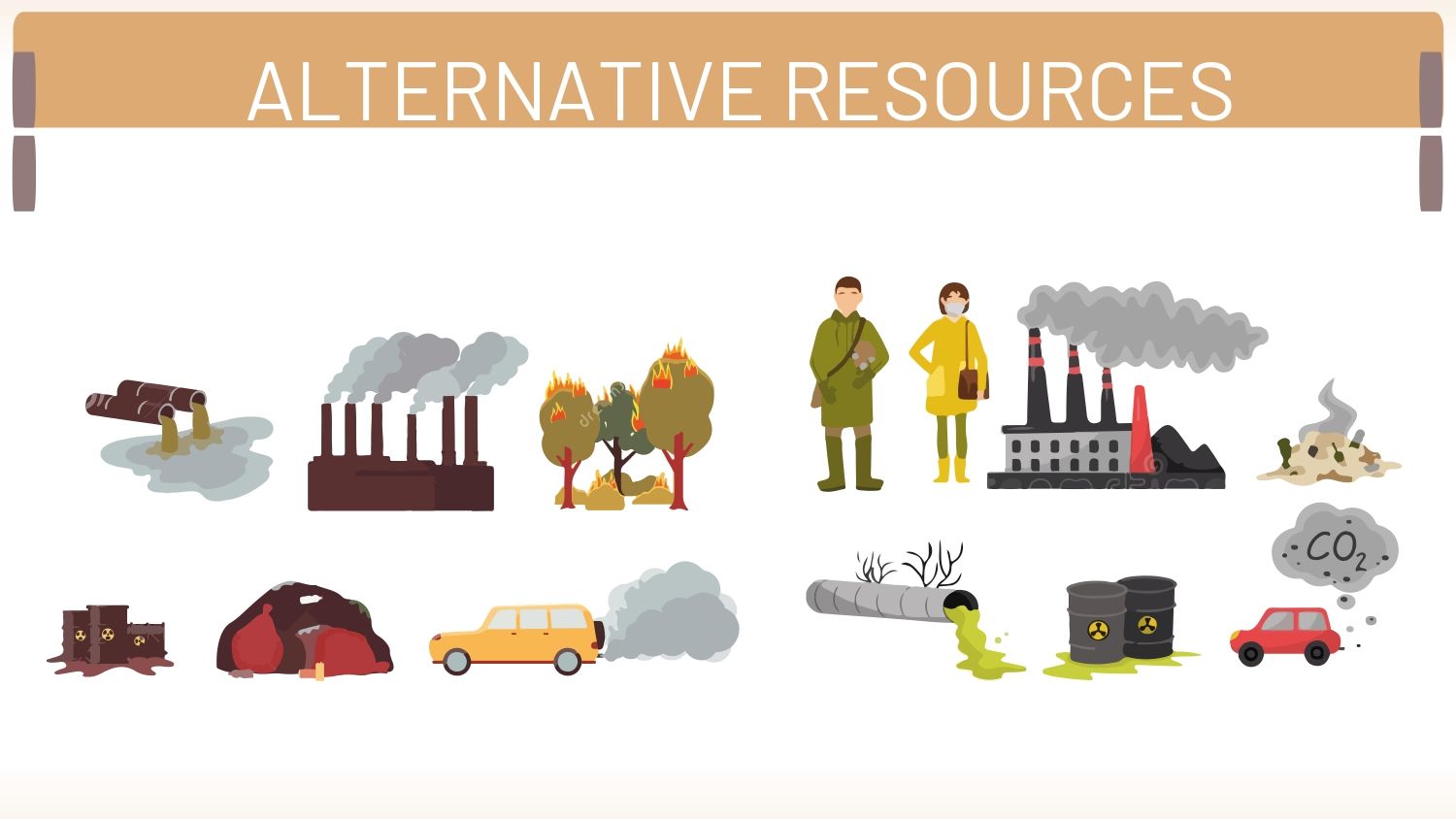 Plantilla PowerPoint de Contaminación | Temas PPT y Google Slides