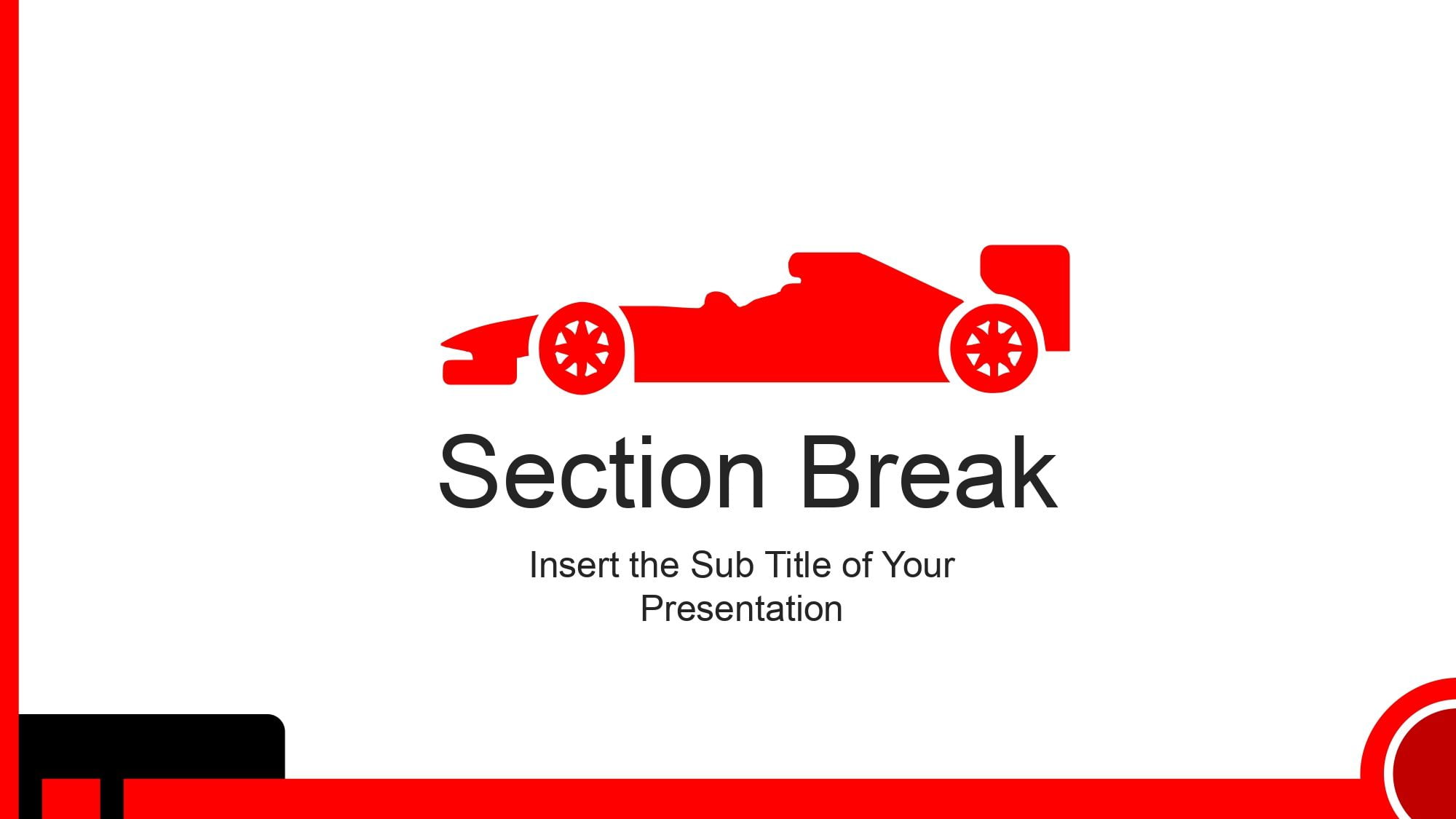 Plantilla PowerPoint de Formula 1