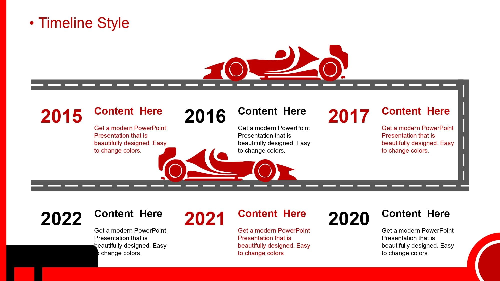 Plantilla PowerPoint de Formula 1
