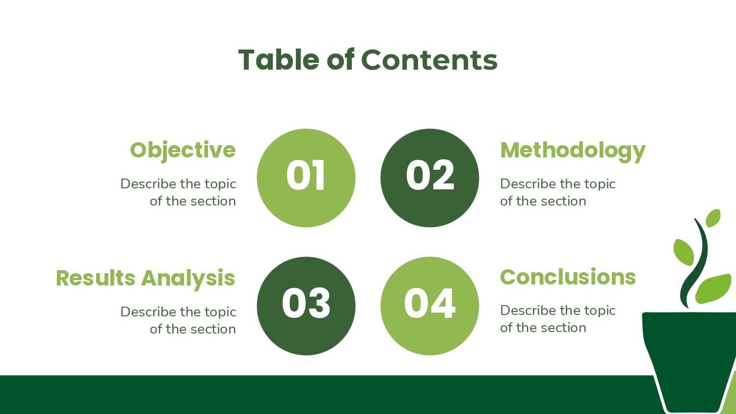 Plantilla PowerPoint de Jardinería