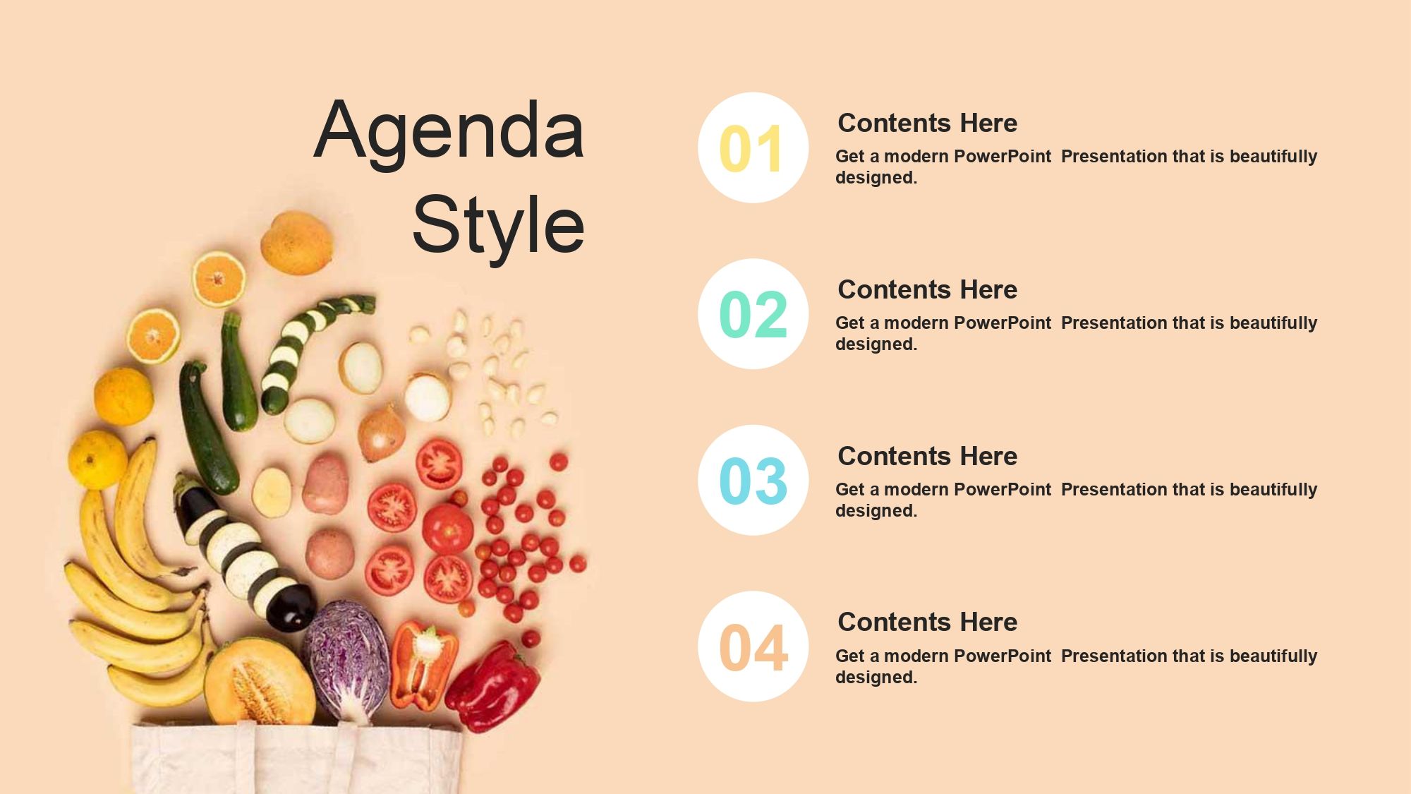 Plantilla para PowerPoint de Cosecha