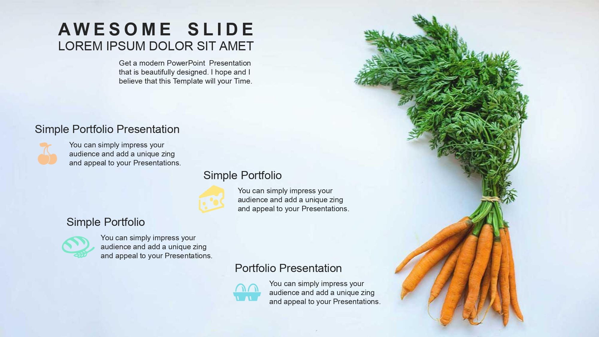 Plantilla para PowerPoint de Cosecha