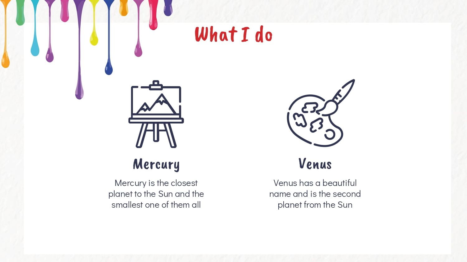 Plantillas para PowerPoint de Pintura