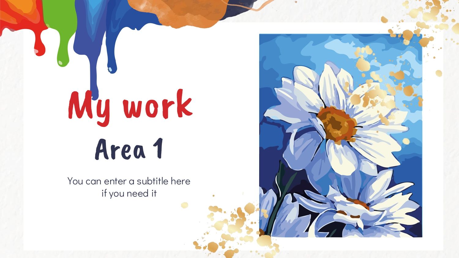 Plantillas para PowerPoint de Pintura