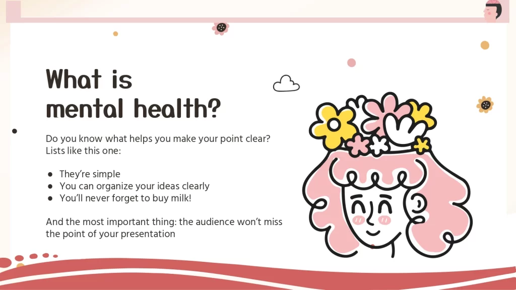 Salud Mental Plantilla PowerPoint