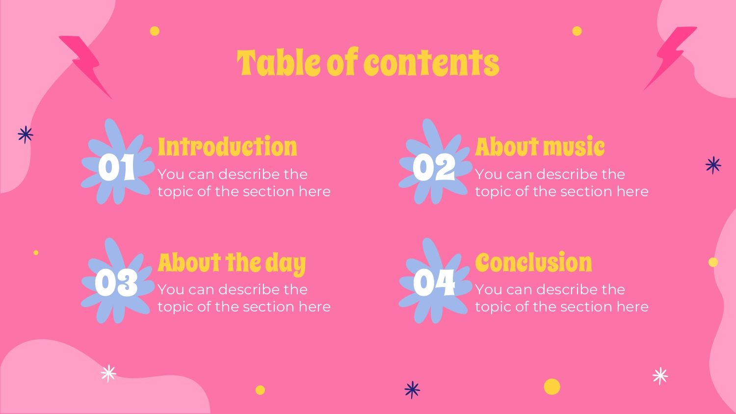 Día Mundial de la Música Plantilla PowerPoint