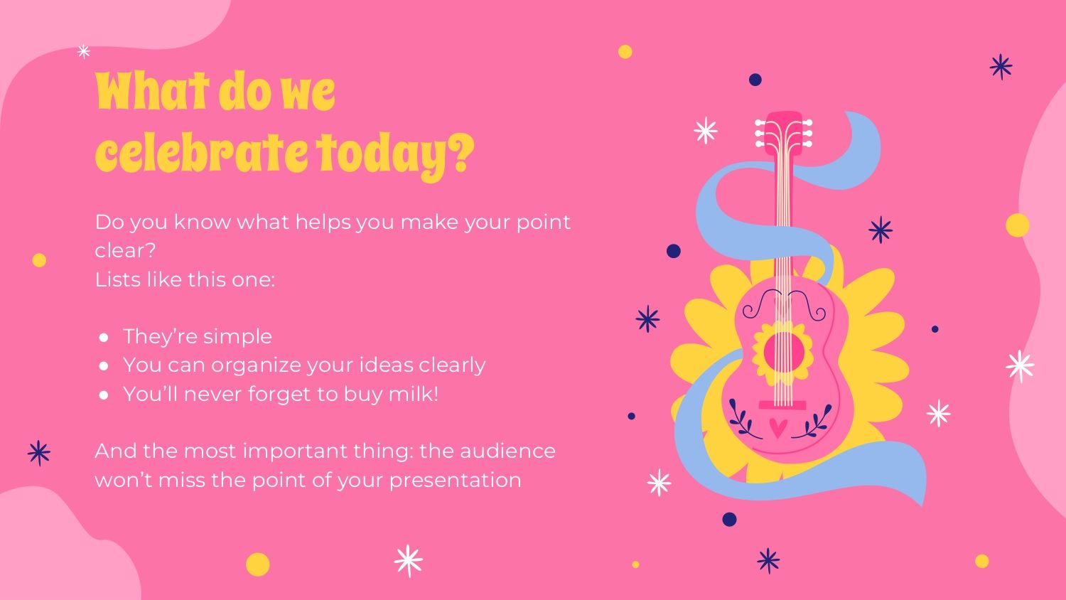 Día Mundial de la Música Plantilla PowerPoint