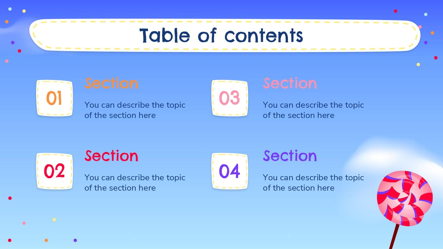 Día del Niño Plantilla PowerPoint