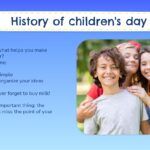 Día del Niño Plantilla PowerPoint