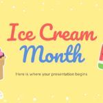 Mes del Helado Plantilla PowerPoint
